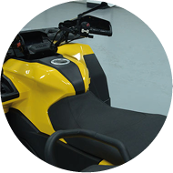Hisun Guardian 750L Premium – spremnik i sjedalo